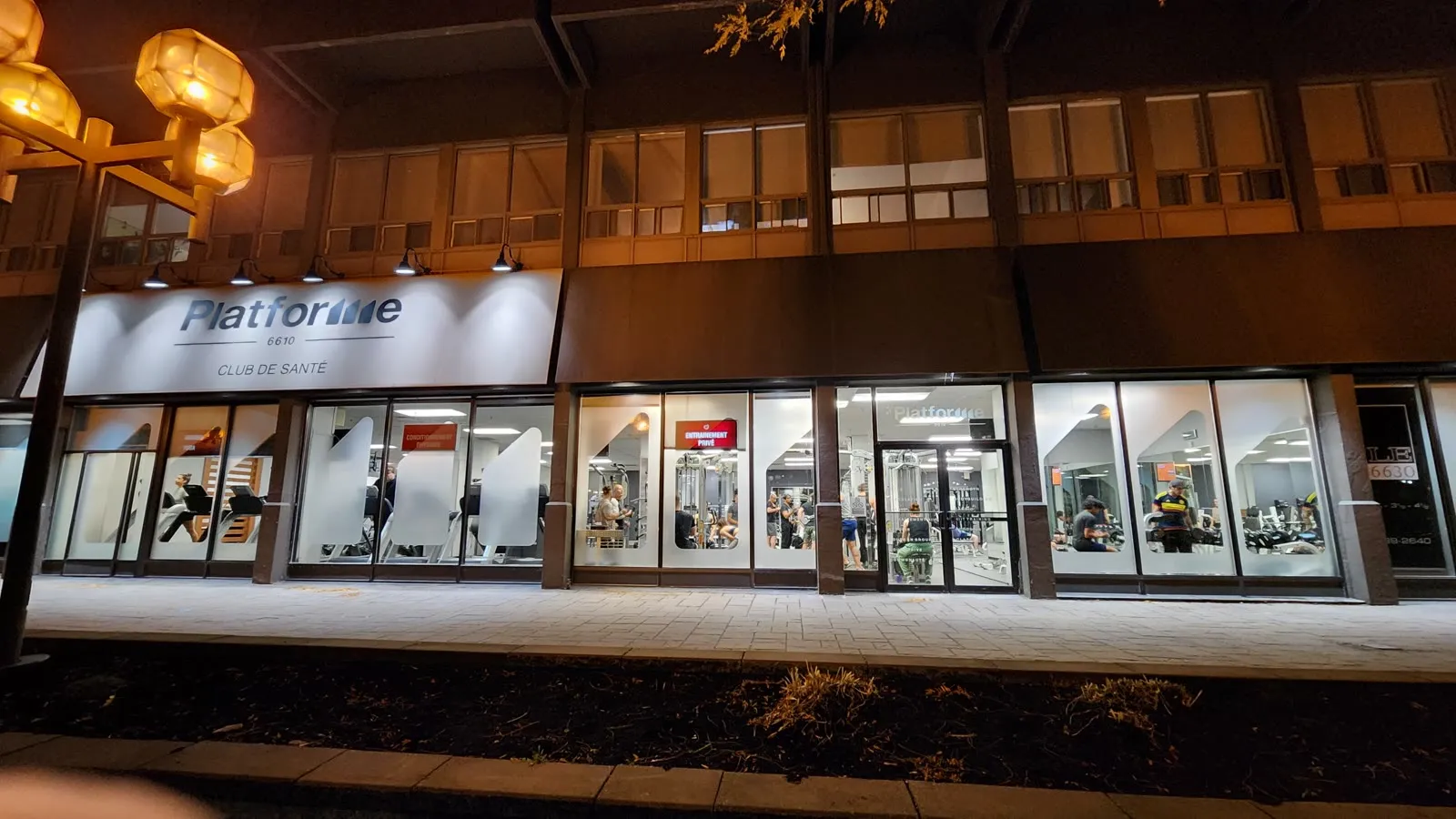 Vitrine du club de santé Platforme